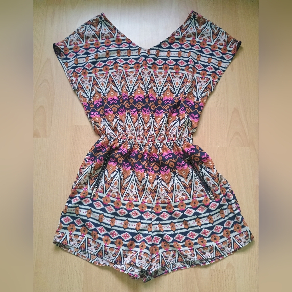 Women's boho Romper XS